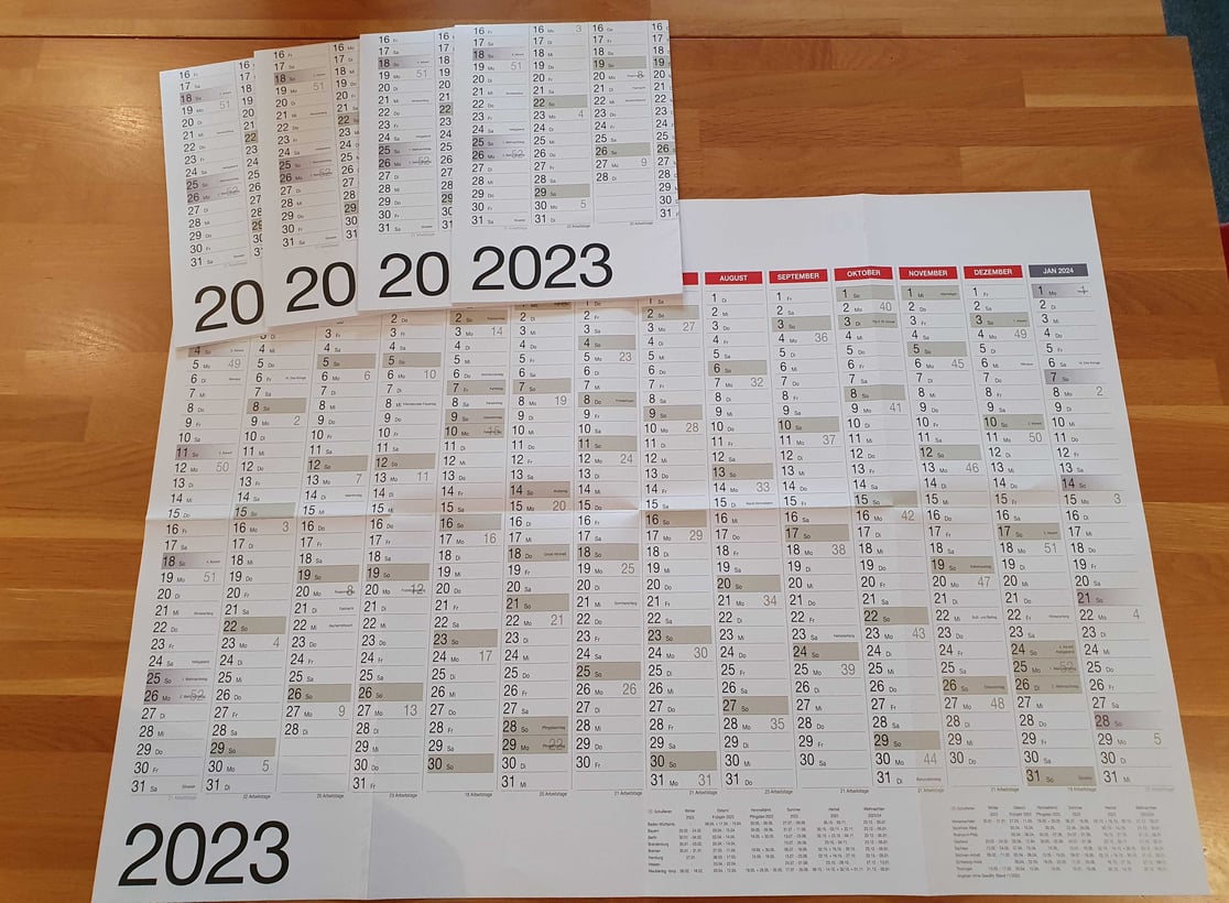 Wandkalender 2023
